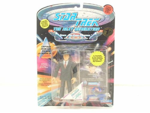 Action Figure Star Trek TNG The Next Generation Picard as Dixon Hill 4.5 inch 