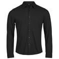 thumbnail image 1 of Tee Jays Chemise de Luxe Extensible Biologique à Manches Longues pour Hommes, 1 of 3