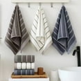 thumbnail image 1 of pstuiky Water Wave Pattern Towel Soft Absorbent Quick-Drying Blue Plain Color Household & Face Towel, 1 of 7