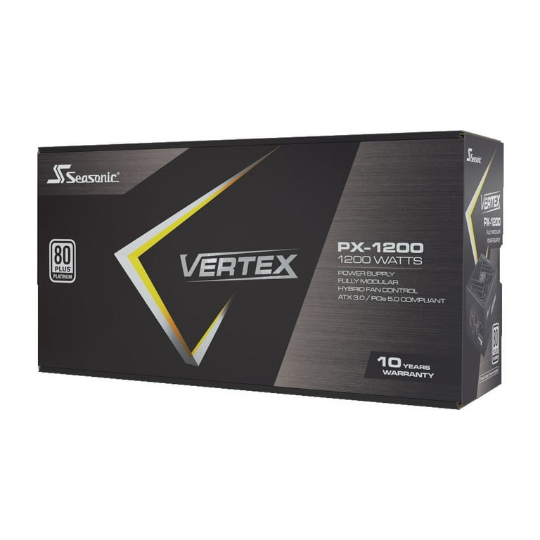 Seasonic VERTEX PX-1200, 1200W 80+ Platinum, ATX 3.0&PCIe Seasonic VERTEX PX-1200, 1200W 80+ Platinum, ATX 3.0&PCIe