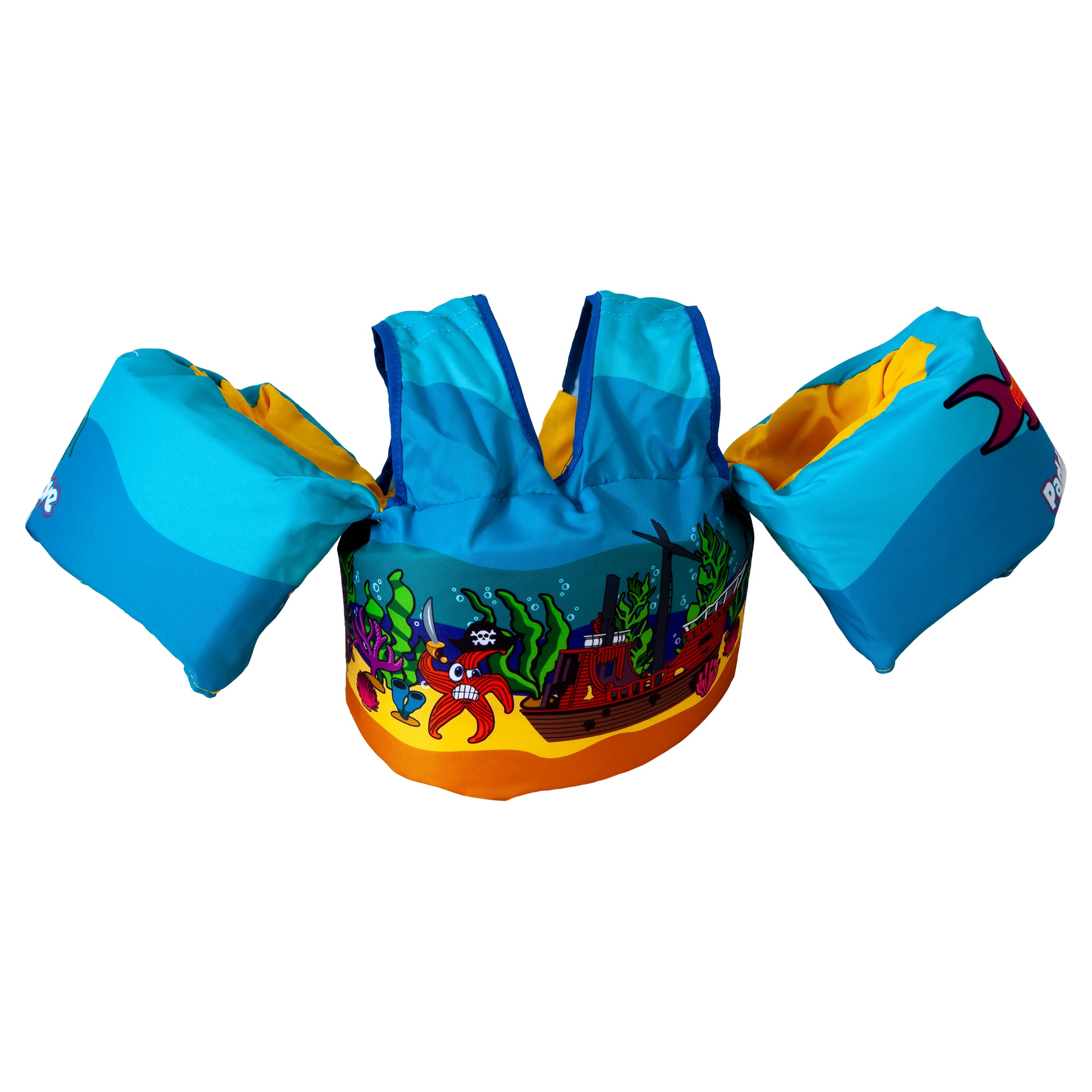 Body Glove Paddle Pals Life Jacket USCG Approved, Kids Swim Vest, 30 to 50 lbs, Fish Tank