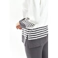 thumbnail image 4 of Conjunto de punto a rayas Roman Fashion /Juvenil, 9001 (Gris obscuro) gris oscuro G, 4 of 5