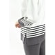 thumbnail image 4 of Conjunto de punto a rayas Roman Fashion /Juvenil, 9001 (Gris obscuro) gris oscuro G, 4 of 5