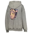 thumbnail image 3 of Women's The Wild Collective  Gray Chicago Bears x Ellen Ma 2024 Women's History Month Collection Pullover Hoodie, 3 of 3