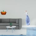 thumbnail image 2 of Plato De Dulces De Vidrio Con Forma De Calabaza Con Tapa Y Tarro De Galletas Naranja Combinado Con Figura De Dama De Porcelana Cerámica, Adorno De Estatua De Niña Nórdica Para Decoración De, 2 of 8