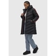 thumbnail image 2 of Marikoo Women's Winter Coat with Hood - Quilted, Long Puffer Jacket - Thigh-Length - Armasa, 2 of 9
