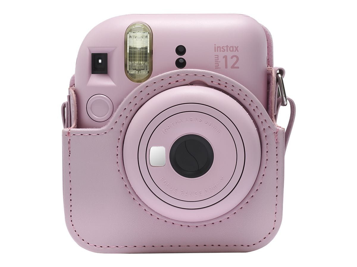 Étui de caméra FUJIFILM Instax® Mini 12, rose éclosion Étui pour appareil Instax Mini 12 - Fleur rose