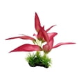 thumbnail image 2 of FastXmas Artificial Silk Aquarium Plants Ornament - Realistic Fabric Water Plants for Fish Tank & Aquascaping Decor(10.6 x 7.8 Inch), 2 of 7