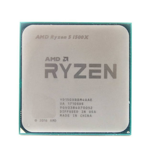 CPU AMD Ryzen 5 1500X 3.5 GHz 4 núcleos 8 hilos Socket AM4 65W