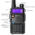 thumbnail image 3 of Radio bidireccional BAOFENG UV-5RTP de 8 W de doble banda con batería de 1800 mAh, 3 of 7