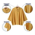 thumbnail image 4 of ZANZEA Women Full Sleeved Holiday Blouse Shirts Buttons Up Tops, 4 of 8