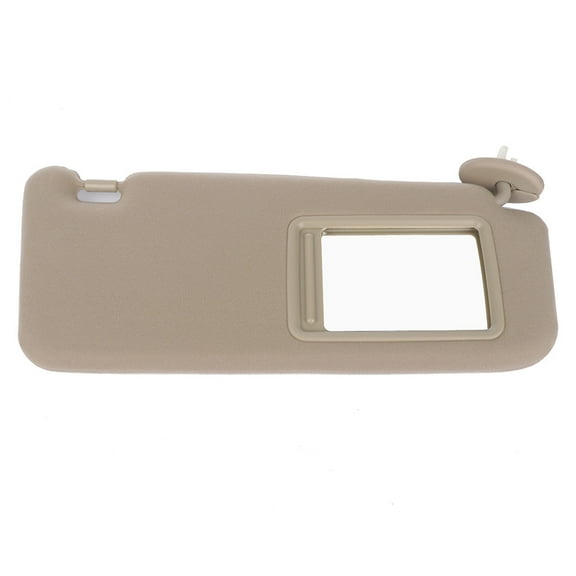 cciyu Right Sun Visor for 2009-2016 Toyota Venza, Beige