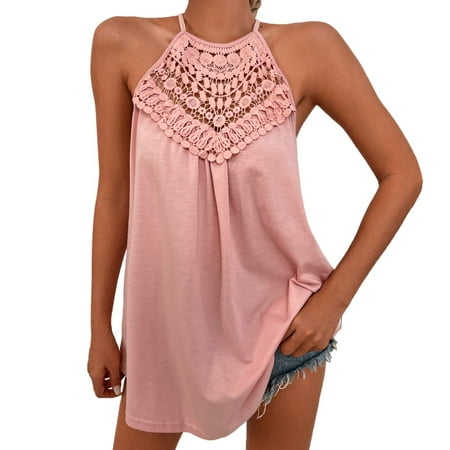 

ZHAGHMIN Brown Crop Top 2023 Summer Women Tops Sleeveless Vest Solid Plus Size Tee Shirt Band Top Wardrobe Women Tops 40 Birthday Tops For Women Basics All Cotton Pajamas Women Sleep Top Top And Sho