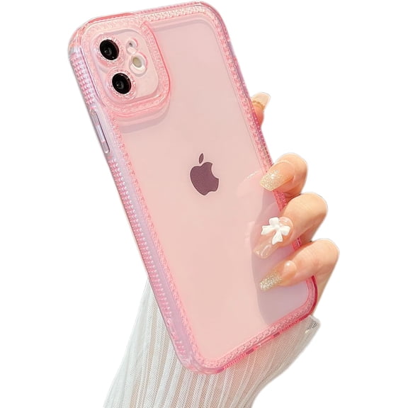 MYKOMI Designed for iPhone 11 6.1 inch,Cute Clear Case for Women Girls,Sparkly Glitter Bling Flexible Soft TPU Silicone Bumper Protective Cover for iPhone 11