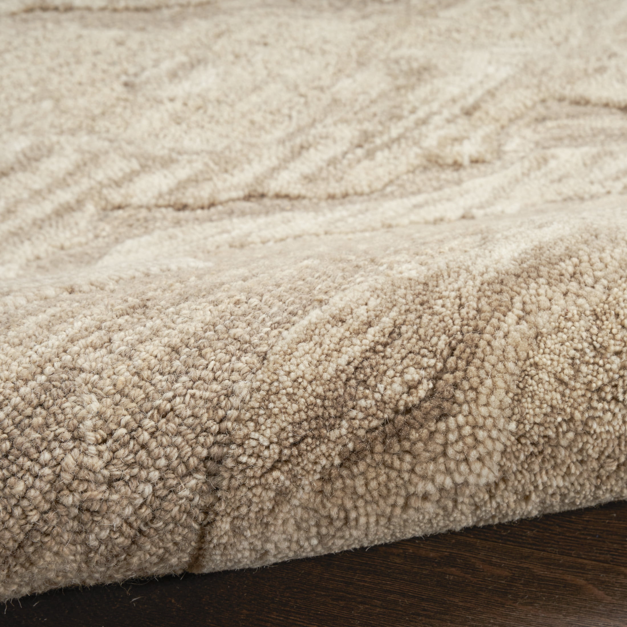Nourison Graceful 8'6" x 11'6" Taupe Modern Indoor Rug