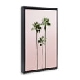 thumbnail image 2 of Stupell Industries Contemporary Palm Getaway Pink Sky Black Floating Frame Canvas Art, 17 x 25, by Natalie Carpentieri, 2 of 7