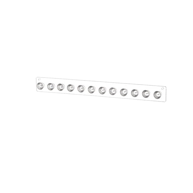 Colgador de collares, juego de 4 organizadores de joyas, 34x3,5 cm TUNC Sencillez