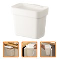thumbnail image 3 of Wall Mount Hanging Trash Can Hanging Garbage Bin Hanging Kitchen Trash Can with Lid, 3 of 5
