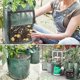 thumbnail image 4 of 2 bolsas de cultivo de patatas Yuxing PE para cultivo de verduras 30 x 35 cm 7 galones color verd, 4 of 5