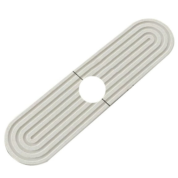 Diatomite Splash-Proof Kitchen Faucet Mat Bathroom Sink Splash Guard Quick-Drying Water Absorbing Tray Organizer 45x10cm