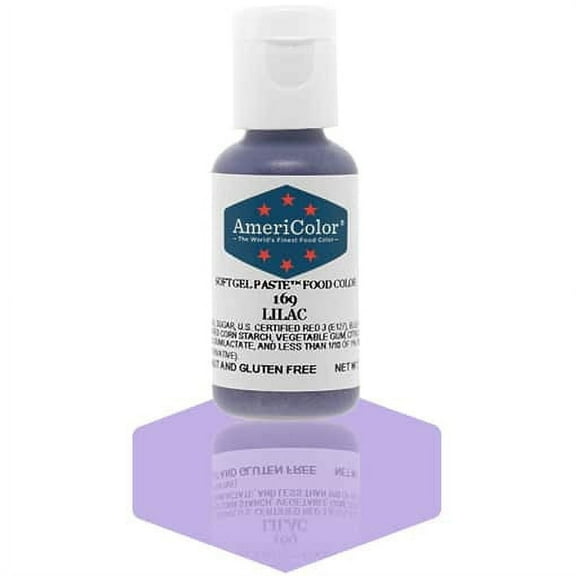 AmeriColor, Soft Gel Paste Food Color, Lilac .75 oz