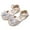 Beige, variant on MEZZALL Girls Sandals Summer Love Shoes Girls Sports Sandals Classic Toddler Footwear, Beige, 7-8 Years