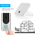 thumbnail image 4 of HD 720P WiFi Timbre de seguridad inalámbrico inteligente con 2 piezas 18650 Baterías Inter Carevas Video puerta teléfono, 4 of 7