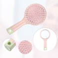 thumbnail image 3 of 1pc Women Comfortable Airbag Hair Comb for Straight Curly Thick Thin Hair Pink ABS TPR, 3 of 6