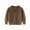 Brown, variant on Utlike Boys Knit Cardigan Sweater Unisex ' Cardigans Sweaters V Neck Long Sleeve Button SolId Knit Sweaters Unisex Casual Top Activewear Size 5 Years-6 Years