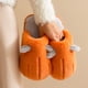 thumbnail image 5 of Pantuflas de algodón de invierno para mujer, zapatos de felpa cálidos con orejas de pata de gato para interiores, pantuflas de algodón para parejas al aire libre Wmkox8yii  hj789, 5 of 7