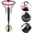 thumbnail image 3 of Volleyball Spike Trainer, Volleyball Spike Training System For Basketball Hoop, Volleyball Equipment Training Aid Improves Serving, Jumping, Arm, 3 of 5