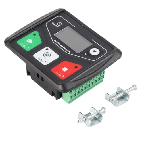 DC30D Generator Controller Automatic Start Stop Genset Control Panel LCD Display for Home Standby Generators Weatherproof$$Garden & Patio