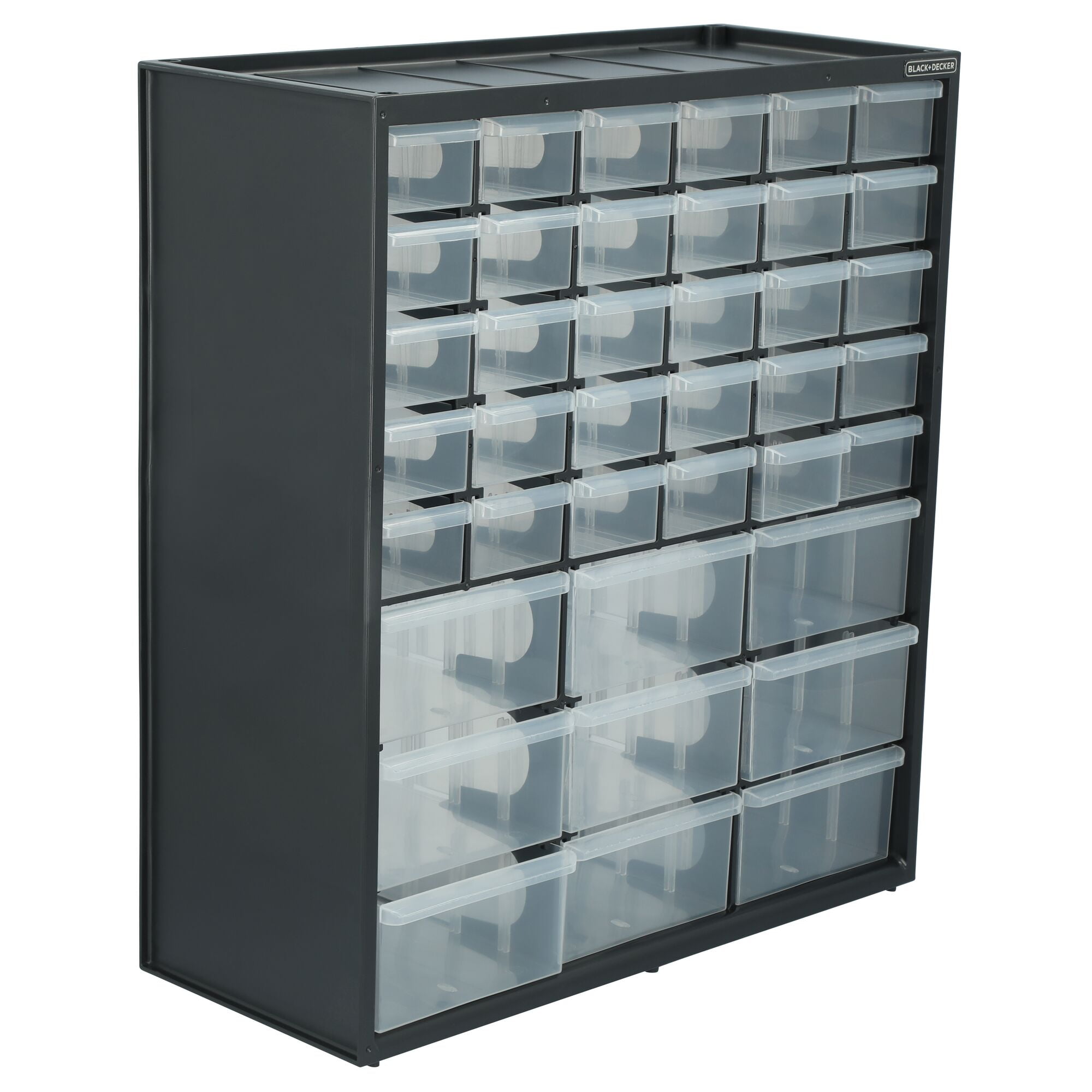 BLACK+DECKER Large & Small 39 Drawer Bin Blk (BDST40739BK)
