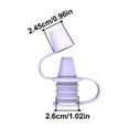 thumbnail image 3 of Leakproof Water Bottle Replacement Lid | Spill-Proof Suction Nozzle for Kitchen Oil & Beverage Bottles | Standard Size Mineral Water Bottle Cap | 1-Pack, 3 of 5