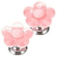 thumbnail image 5 of WASHWEPE Dual Flush Toilet Button 2Pcs Pink Resin for Bathroom Use, 5 of 8