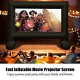 thumbnail image 3 of Costway 20FT Inflatable Movie Projector Screen Projection Outdoor Home Theater W/ Blower, 3 of 10