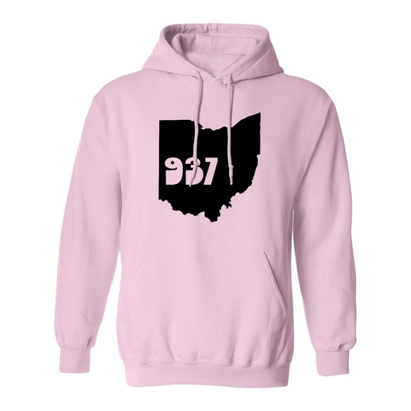 Inktastic 937 Ohio Phone Code Adult Hoodie Sweatshirt