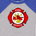 thumbnail image 4 of Inktastic Maltese Cross Firefighter Boys or Girls Baby Bodysuit, 4 of 5