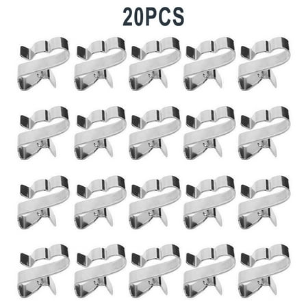 

Goodhd Solar Panel Cable Clips Photovoltaic Cable Clips Trailer Frame Wire Clamp Clips