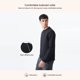 thumbnail image 5 of pstuiky Camisas de manga larga de invierno para hombre, Camiseta deportiva informal para hombre, ligera, holgada y transpirable, para correr, de manga larga, con cuello redondo y color liso xxxl, 5 of 9