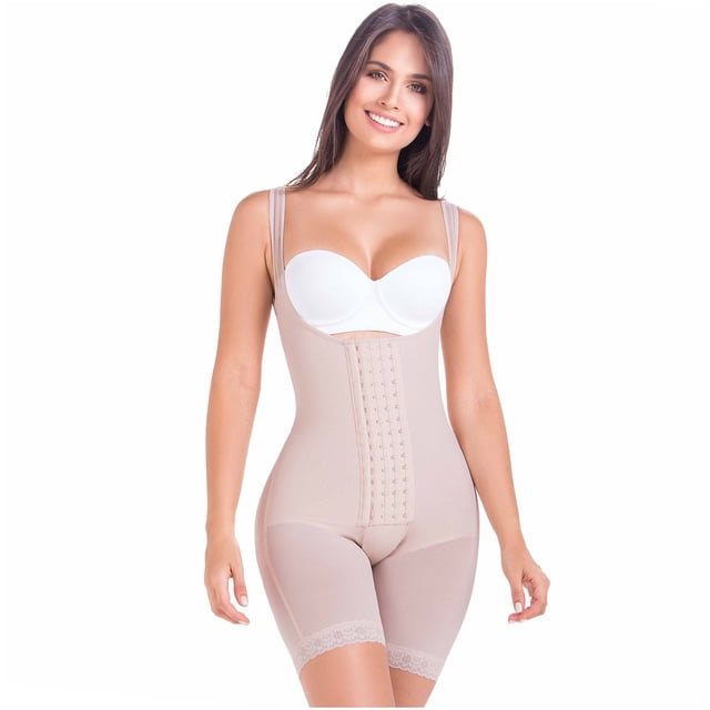 MariaE 9412 Fajas Colombianas Postparto y Postquirúrgica para Mujer MariaE Fajas MRE-9412