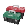 thumbnail image 3 of Cajas de Herramienta Dúo Pack Plásticas de 21" y 17" con Tapa Verde Rojo, 3 of 4
