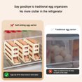 thumbnail image 2 of Dispensador para Frigorífico Soporte para Con Desplazamiento Automático Que Ahorra Espacio (Beige), 2 of 3