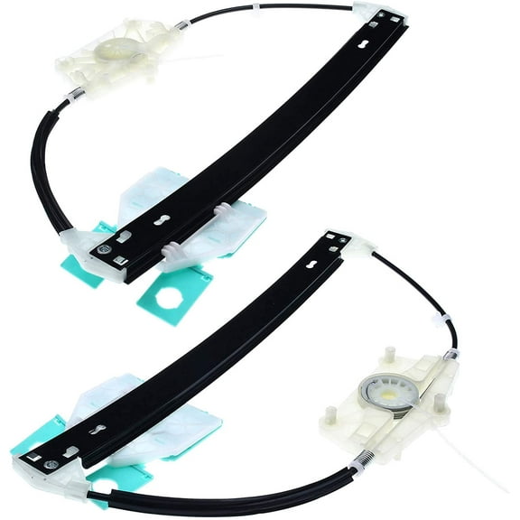 A-Premium Power Window Regulators without Motor Compatible with Audi A6 2006-2011 A6 Quattro 2005-2011 S6 2007-2011 Rear Left and Right 2-PC Set