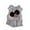 ZA Grey, variant on Girls Outfits Kids Girls Summer Sleeveless Hooded Top and Shorts Toddler Casual Sweatsuits Sports Suit Two Piece Set Baby Outfits Grey 12 Months-18 Months