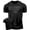 T-Shirt Black On Black, variant on Ser Hombre es Necesario – Workout Gym T-Shirt, Funny Gym Shirt for Men, Camiseta de Gimnasio de Entrenamiento, Men’s Gym & Workout Top