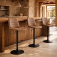 thumbnail image 2 of Sillas Altas para Barra de Cocina con Altura Ajustable Banco Desayunador Elegante para Decoración del Hogar Fabricado 100% Poliéster y Tejido Transpirable Set 4 Sillas, 2 of 7