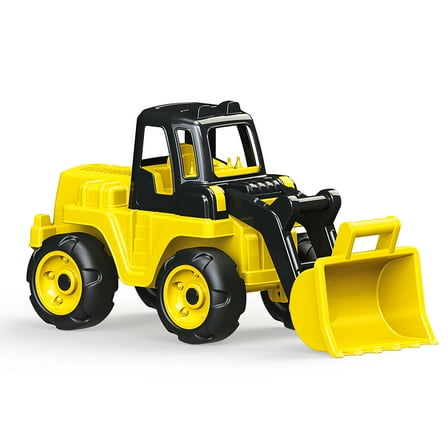 Dolu Excavator Super Loader Construction Toy Truck Vehicle, Kids Ages 3 , Yellow