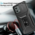 thumbnail image 6 of for Motorola Moto G 5G 2023 Case with HD Screen Protector & Slide Camera Cover & Kickstand, [Military-Grade] Phone Case for Moto G 5G 2023 (Y_Black), 6 of 10