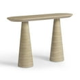 thumbnail image 6 of TOV Furniture Sandra Faux Travertine Indoor/Outdoor Console Table, 6 of 7